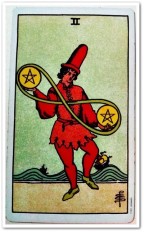 2 of pentacles